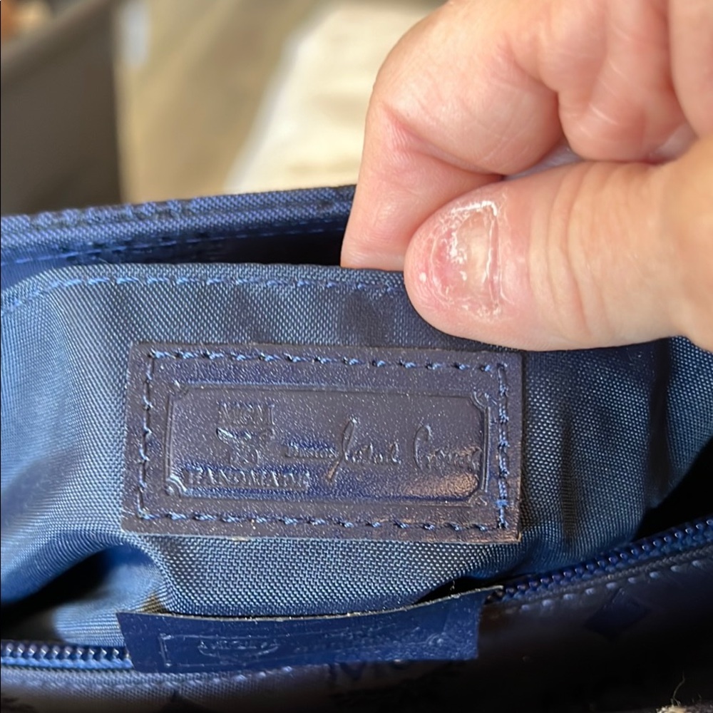MCM Navy Blue Tote Bag - Picture 10 of 11
